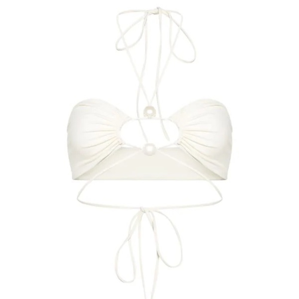 Neena Swim Terry Cut Out Bikini Top (599)